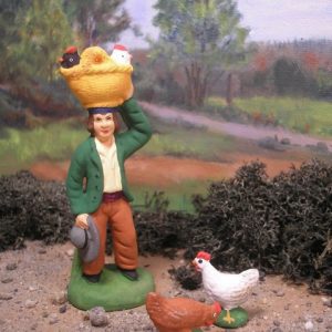 *Man with Chickens Gift Set