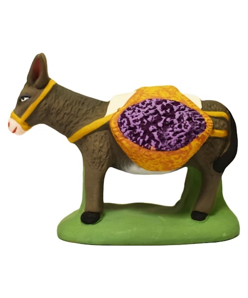 donkey with lavender